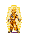 An example of a gif from my youth: Goku from Dragon Ball Z powering up
