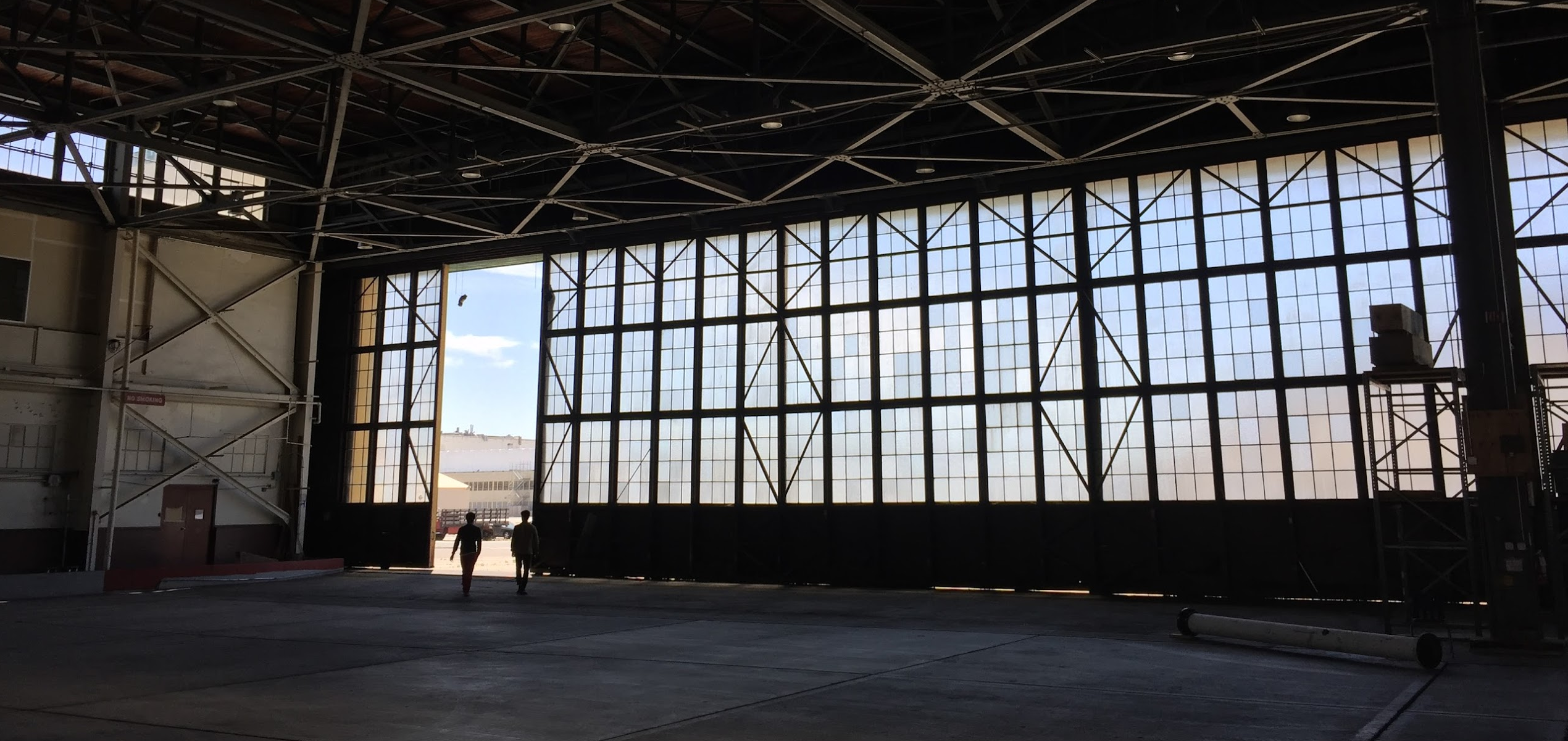 Natel’s massive hangar in Alameda